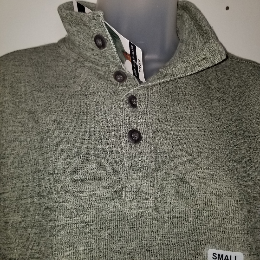 Men's mock neck sweater